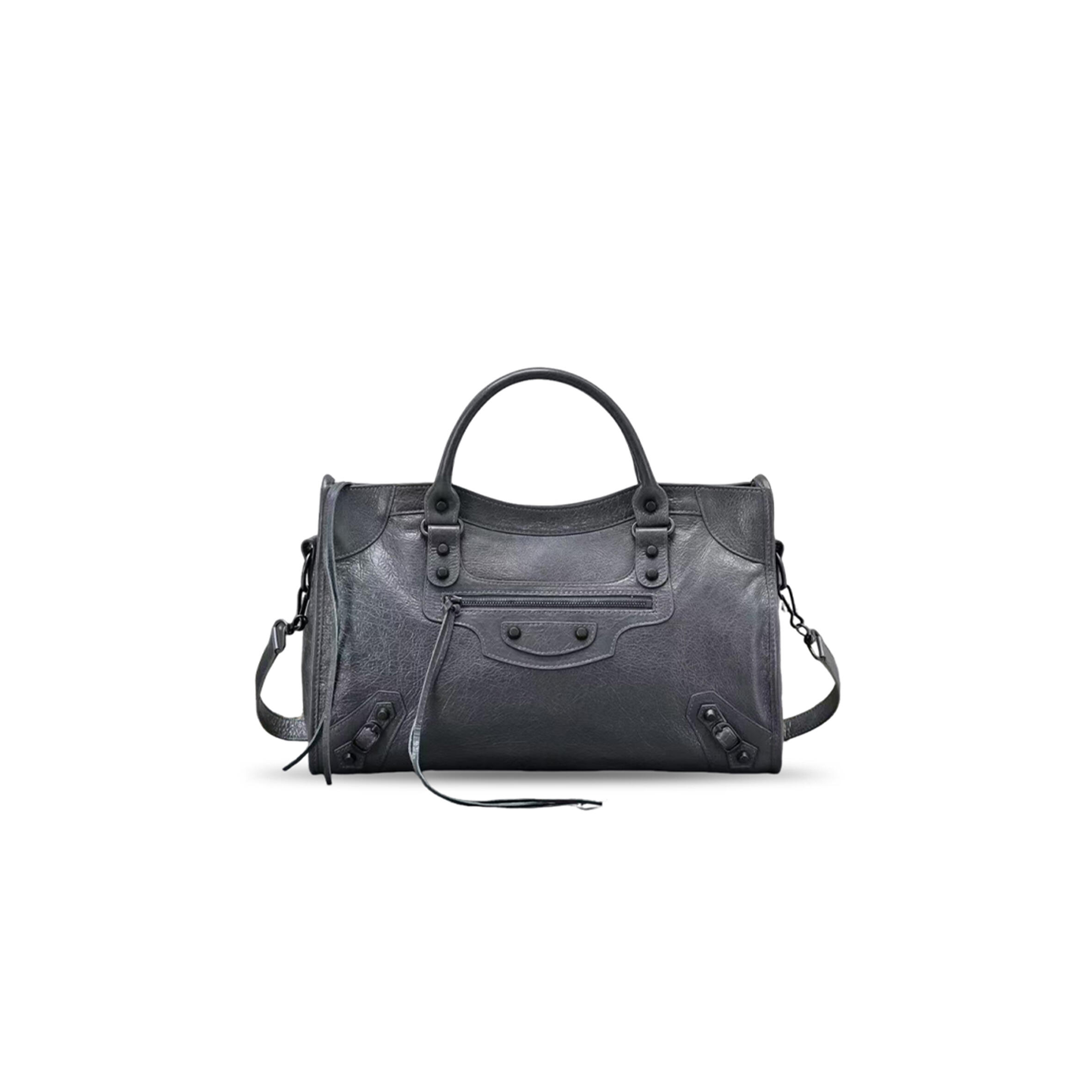 Ba1en*iaga le city medium bag in volcanic rock (38*24*13cm)